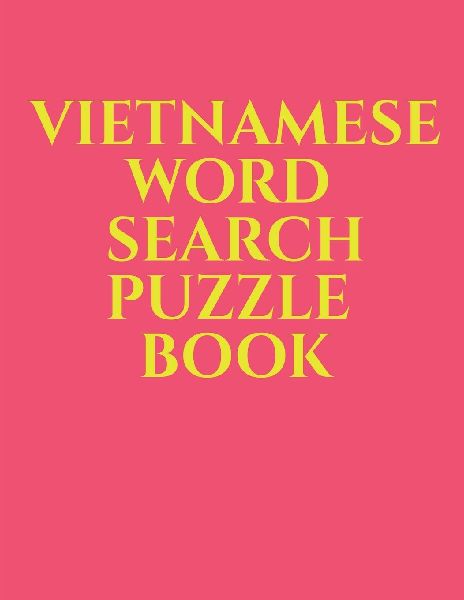 Vietnamese Word Search Puzzle Book