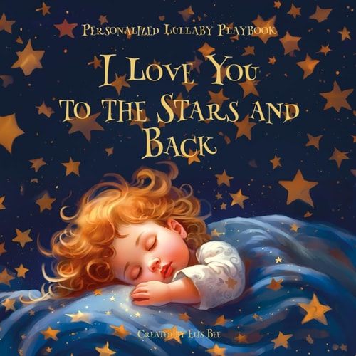 I Love You to the Stars and Back Personalized Lullaby Playbook