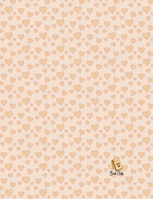 Undated Monthly School Planner: Cute Pink Pastel Hearts Monthly Planner (8.5 × 11 in) Teachers & Students Profile Schedule Month Weeks Days Project Reflection Notes