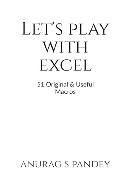 Lets Play with Excel