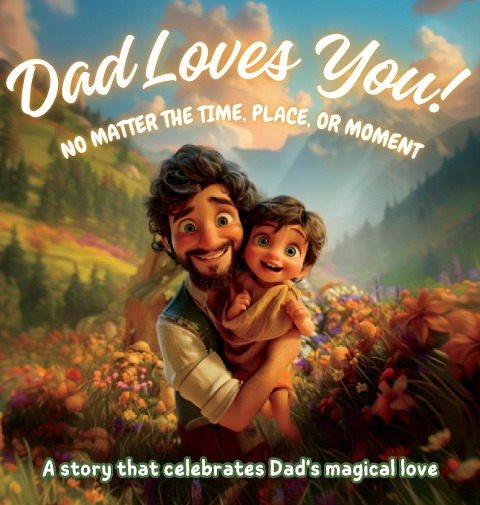 Dad Loves You! No Matter the Time, Place, or Moment: A story about dads magical love