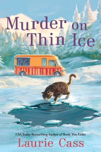 Murder on Thin Ice: A Bookmobile Cat Mystery