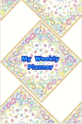 My Weekly Planner Paperback, A5 Size, Weekly Organizer