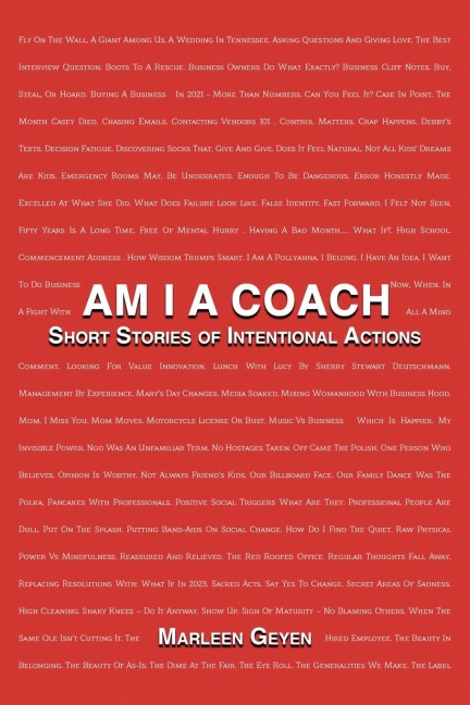 AM I A COACH: SHORT STORIES OF INTENTIONAL ACTIONS