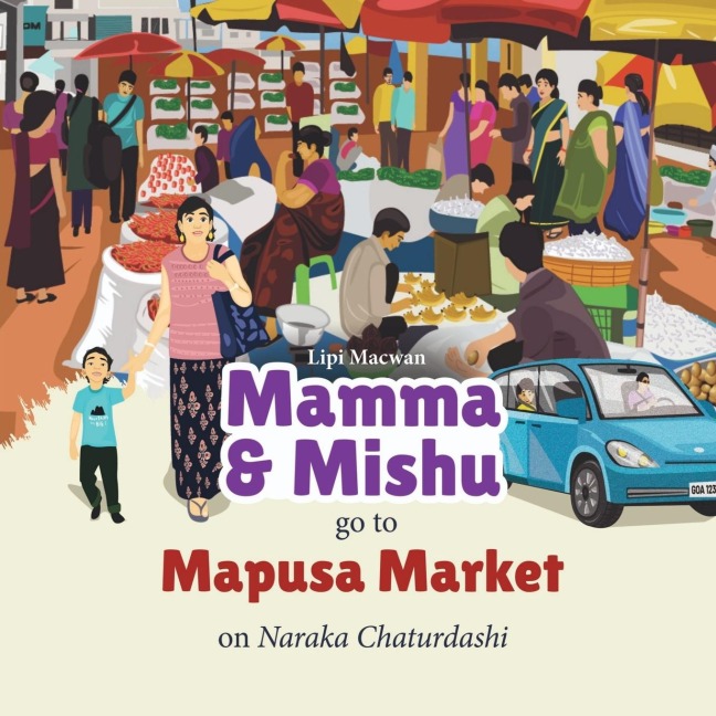 Mamma & Mishu go to Mapusa Market on Naraka Chaturdashi