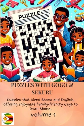 Puzzles with Gogo & Sekuru Puzzles Blending Shona & English