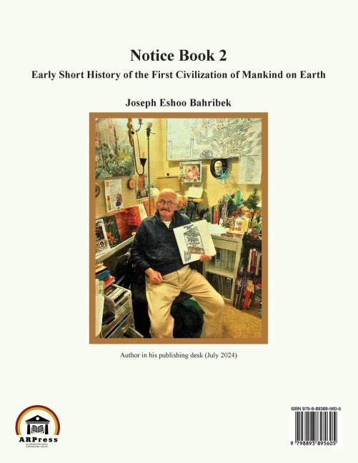 Notice Book 2: Early Short History of the First Civilization of Mankind on Earth