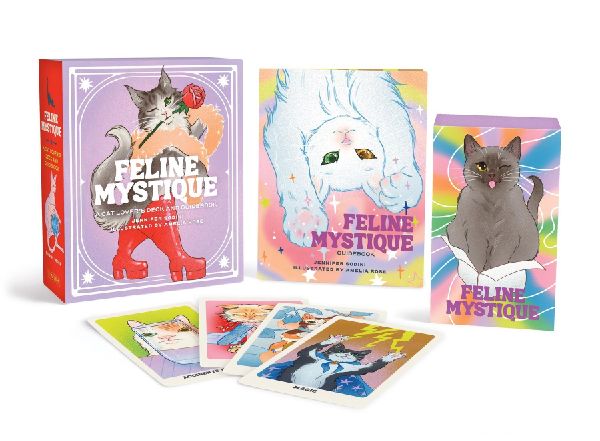 Feline Mystique: A Cat Lovers Deck and Guidebook