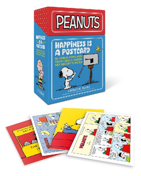 Peanuts: Happiness Is a Postcard : 50 Unique Postcards from Charlie Brown and Snoopy's World