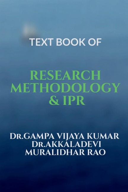 Text Book of Research Methodology & Ipr