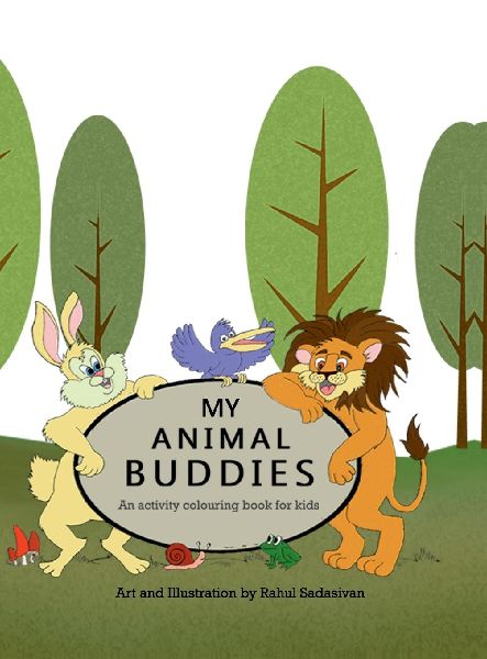 My Animal Buddies: A Colouring and Activity Book for Kids