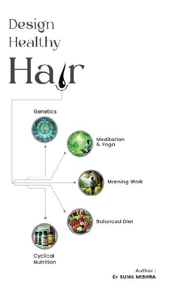 Design Healthy Hair: Unlock the secrets to healthy hair with yoga, meditation, morning nature walk, diet and modern science and technology