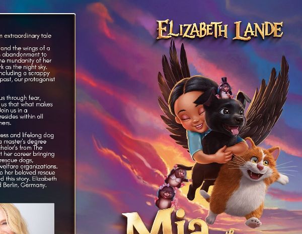 Mia, The Flying Dog, One Bark for Freedom