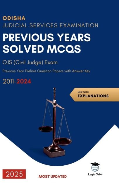 Odisha Judicial Services Examination: OJS (Civil Judge) Exam Previous Year Prelims Question Papers with Answer Key