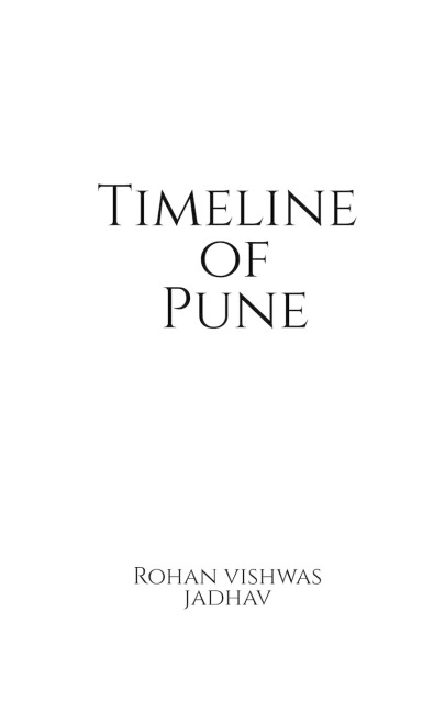 Timeline of Pune
