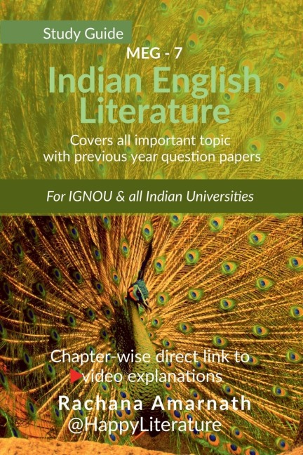 Indian English Literature: Study Guide: Covers all important topics with previous year question papers