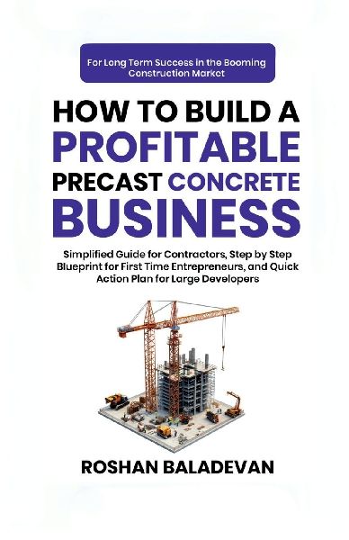 How to Build a Profitable Precast Concrete Business: Simplified Guide for Contractors, Step-by-Step Blueprint for First Time Entrepreneurs, and Quick Action Plan for Large Developers
