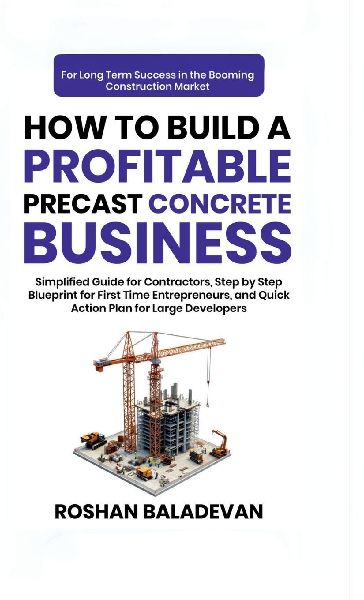 How to Build a Profitable Precast Concrete Business: Simplified Guide for Contractors, Step-by-Step Blueprint for First Time Entrepreneurs, and Quick Action Plan for Large Developers