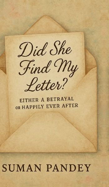 Did she find my letter?: Either a betrayal or happily ever after.