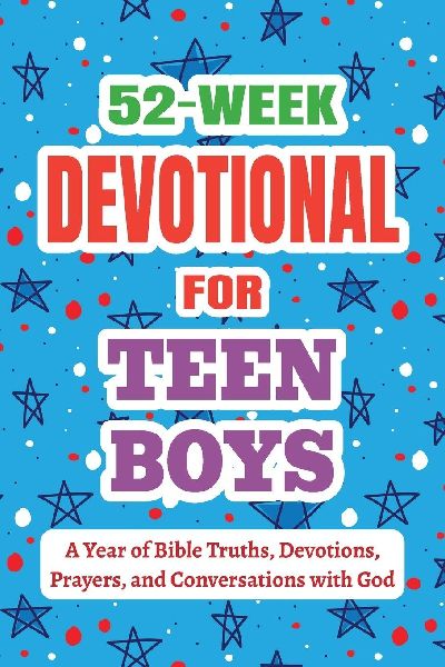 52-Week Devotional for Teen Boys - A Year of Bible Truths, Devotions, Prayers, and Conversations with God: Christian Gifts for Teen Boys - Perfect for Baptism, Birthdays, Christmas, and More