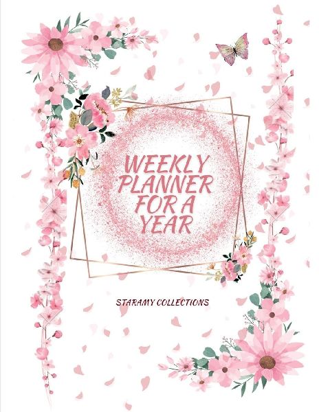 Weekly planner for a year