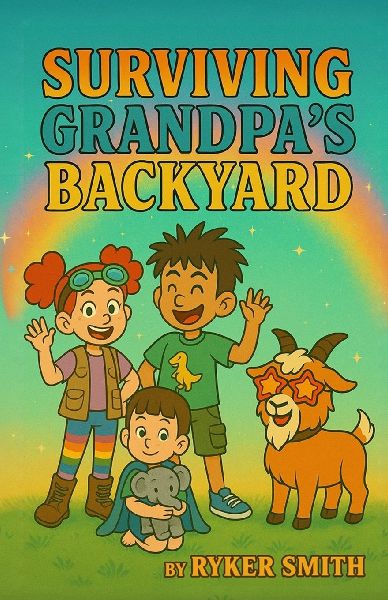 Surviving Grandpas Backyard!, Book 1