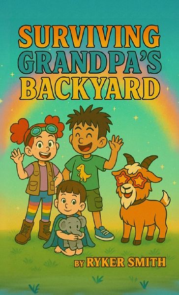 Surviving Grandpas Backyard!, Book 1