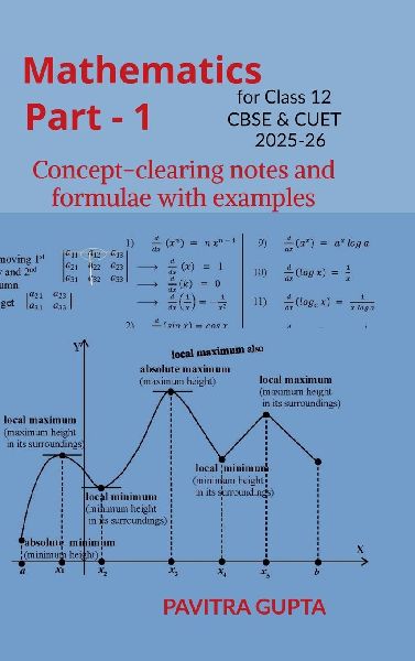 Mathematics for class 12 (CBSE & CUET) Part-1: Concept-clearing notes and formulae with examples