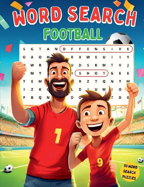 Football Word Search: Test Your Soccer Knowledge with this Brain Teaser Book Activity Booklet for King Sports Fans