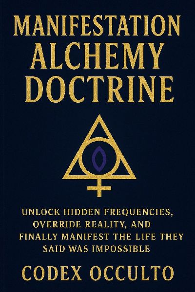 Manifestation Alchemy Doctrine: Unlock Hidden Frequencies, Override Reality, and Finally Manifest the Life They Said Was Impossible