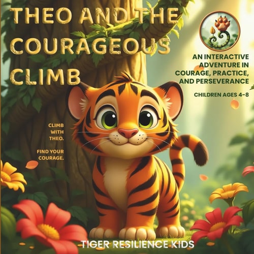 Theo and the Courageous Climb An Interactive Adventure Teaching Courage, Practice, and Perseverance for Ages 4-8