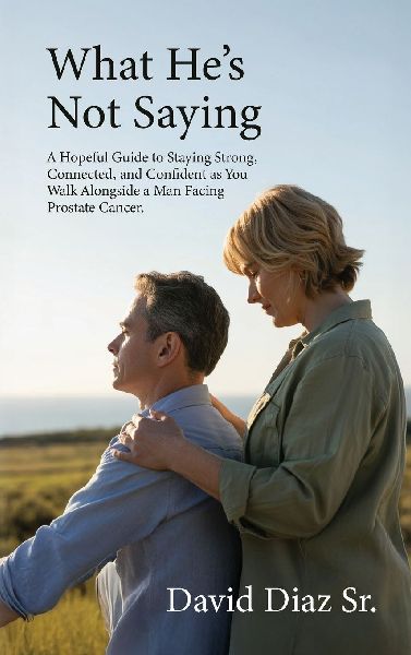 What He's Not Saying, A Hopeful Guide to Staying Strong, Connected, and Confident as You Walk Alongside a Man Facing Prostate Cancer.