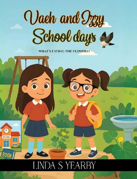 Vaeh and Izzy School days: Whats eating the flowers?