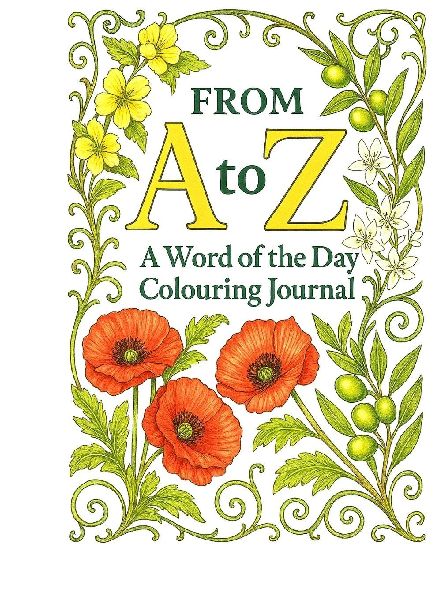 From A to Z: A Word of the Day Colouring Journal