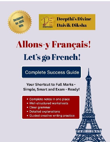 Allons-y Français - Lets go French: Complete Success Guide - CBSE Class 10th