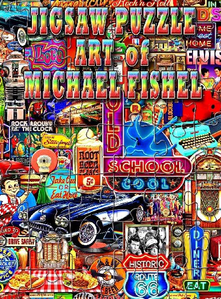 Jigsaw Puzzle Art of Michael Fishel