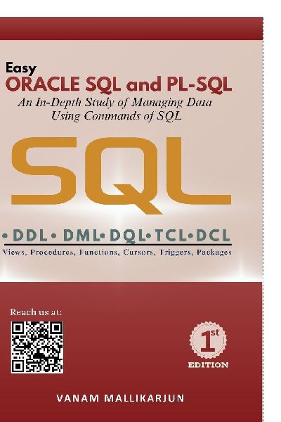 Easy ORACLE SQL and PL-SQL: A Practical Learning Approach with Clear Concepts and Executable Programs