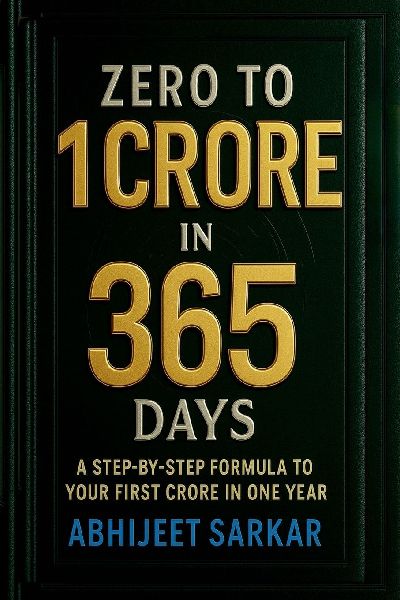 Zero to 1 Crore in 365 Days: A Step-by-Step Formula to Your First Crore in One Year