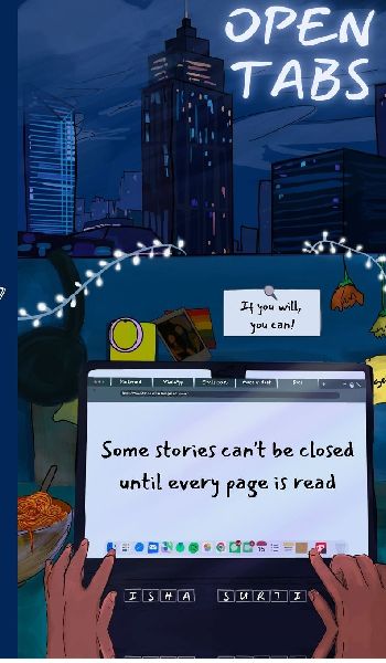 Open Tabs: Some stories cant be closed until every page is read