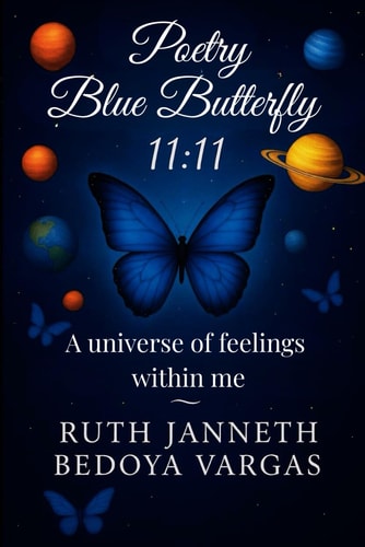 Poetry Blue Butterfly 11:11: A universe of feelings within me