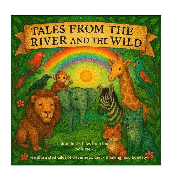 Tales from the River and the Wild: a collection of three illustrated tales of cleverness, quick thinking, and honesty