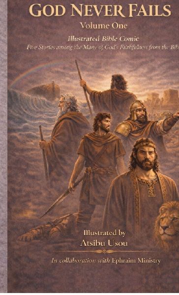 God Never Fails Vol-1: Illustrated Bible Comic Five Stories among the Many of Gods Faithfulness from the Bible