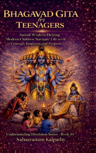 BHAGAVAD GITA for TEENAGERS: Sacred Wisdom Helping Modern Children Navigate Life with Courage, Kindness, and Purpose
