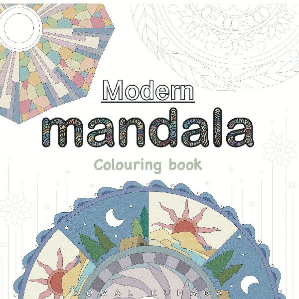Modern Mandala Colouring Book