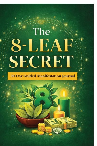 The 8-Leaf Secret: A One-Day Wish Ritual & 30-Day Manifestation Journal for Abundance, Clarity, and Positive Transformation