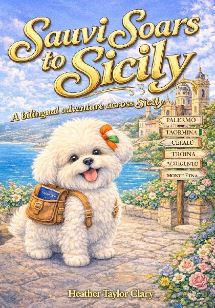 Sauvi Soars to Sicily, A Bilingual Adventure Across Sicily