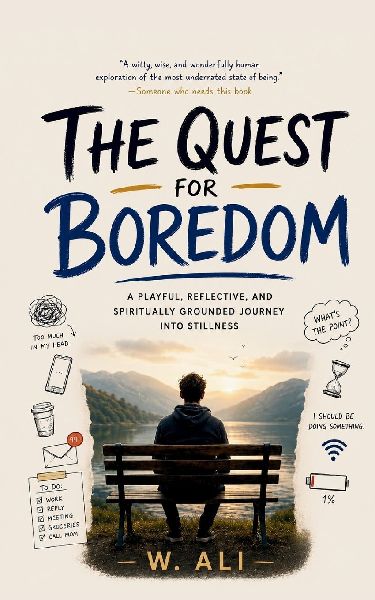 The Quest for Boredom: A playful, reflective, and spiritually grounded journey into stillness