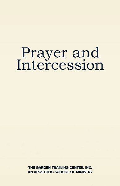 Prayer and Intercession
