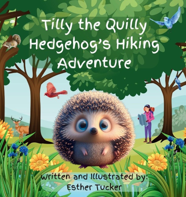Tilly the Quilly Hedgehogs Hiking Adventure