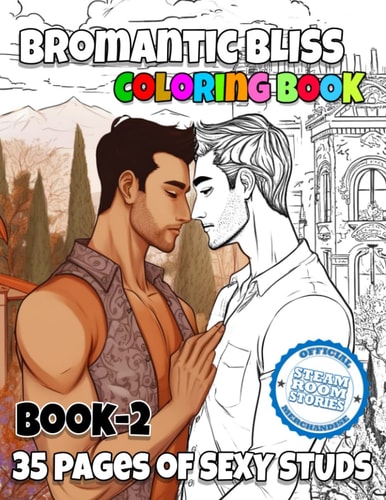Bromantic Bliss - Book 2 Adult Coloring Book